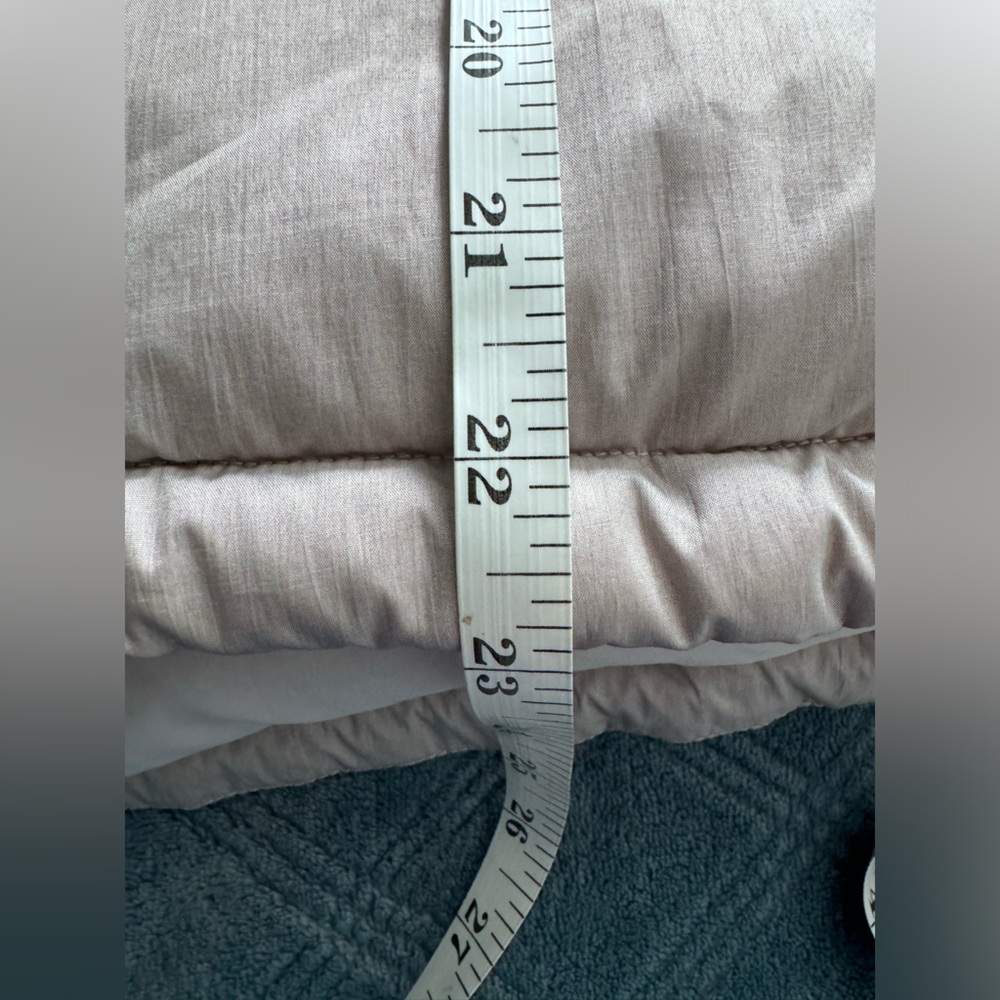 NWOT Lululemon Wunder Puff Jacket Heathered Natural Ivory - Picture 12 of 13